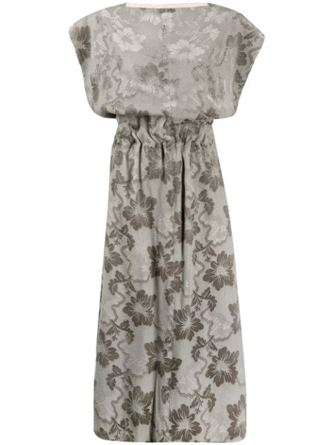 Comme Des Garçons Pre-Owned 1996 floral jacquard dress