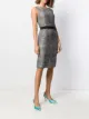 Christian Dior 2000s pre-owned textured weave dress