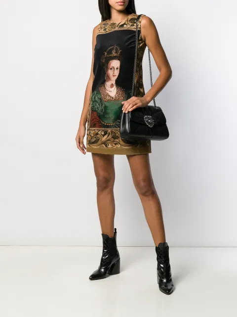 DOLCE & GABBANA LARGE DEVOTION SHOULDER BAG