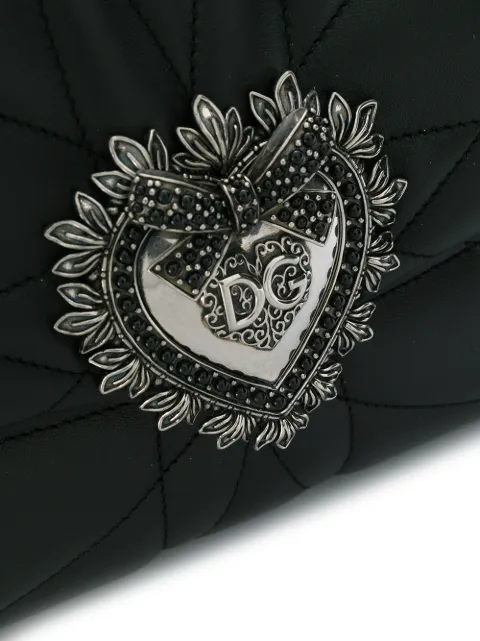 DOLCE & GABBANA LARGE DEVOTION SHOULDER BAG