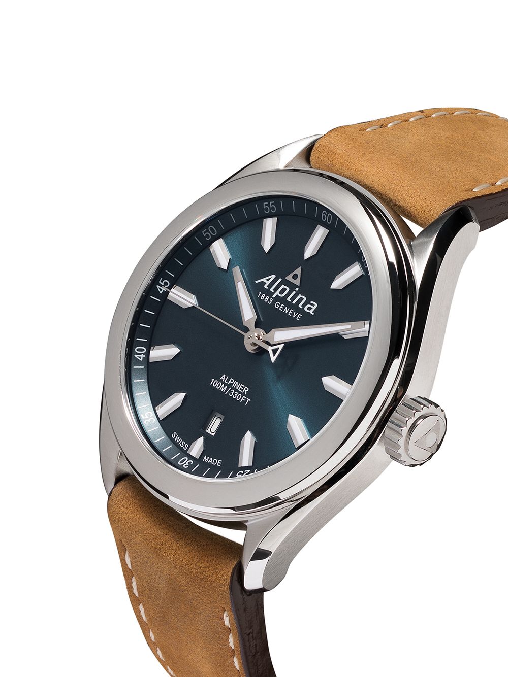 фото Alpina наручные часы alpiner quartz 42 мм