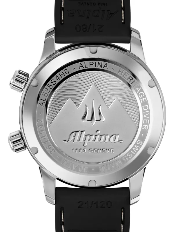 Alpina Heritage Seastrong Diver 300 42mm | Silver | FARFETCH