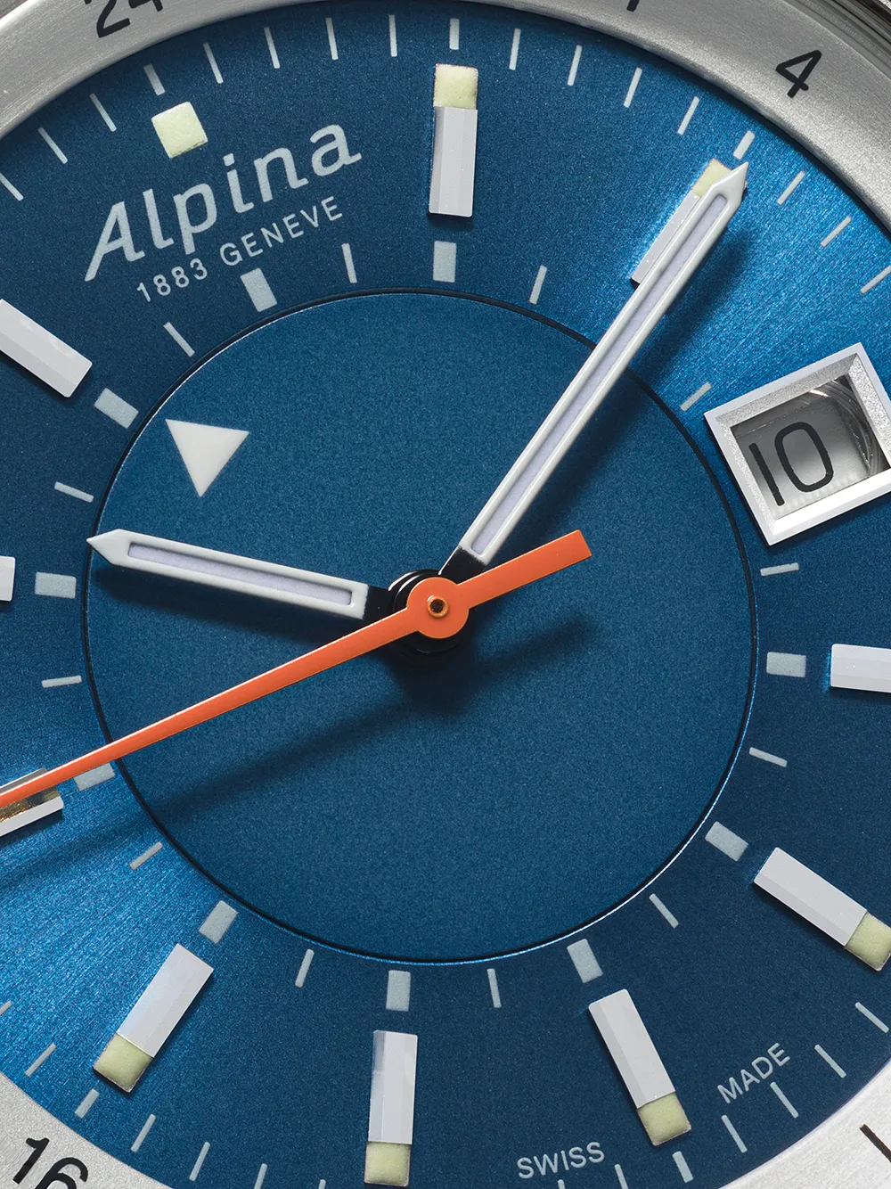 фото Alpina наручные часы startimer pilot heritage 38 мм