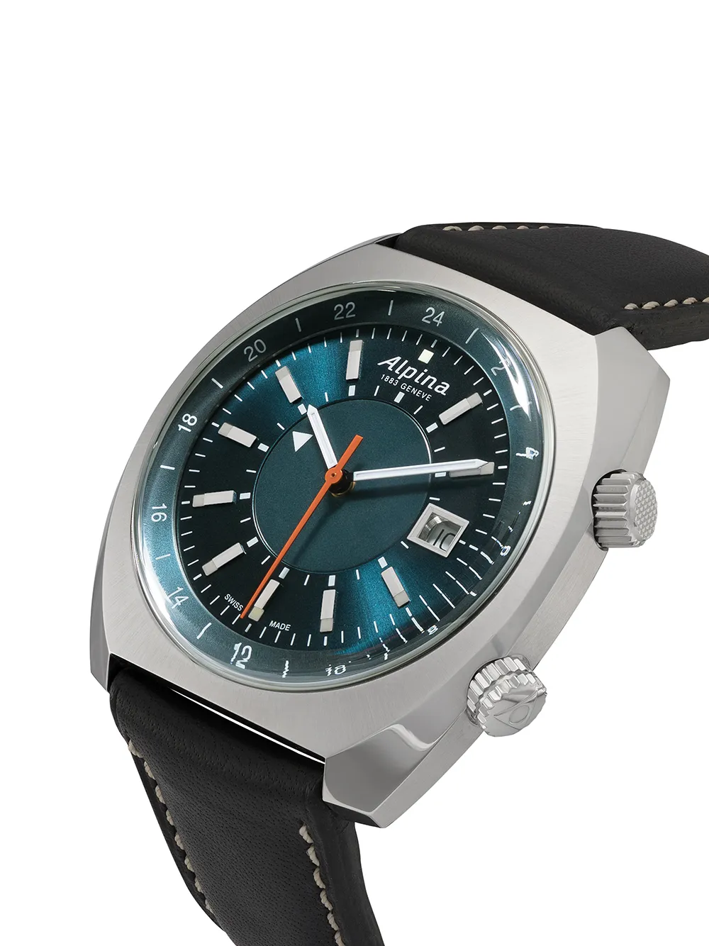 фото Alpina наручные часы startimer pilot heritage 42 мм