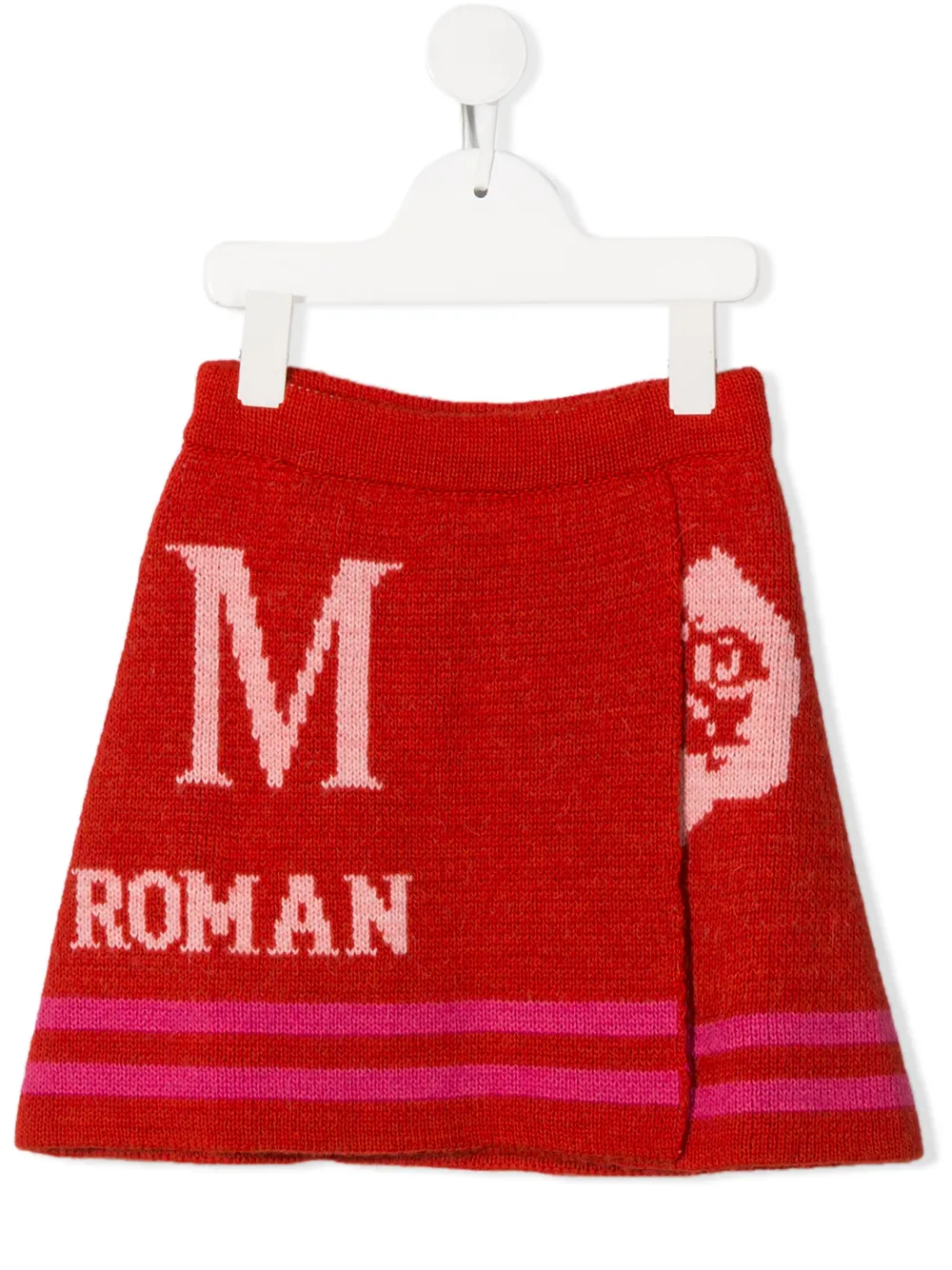 Msgm Kids ярусная юбка с вышитым логотипом Msgm Kids ярусная юбка с вышитым логотипом