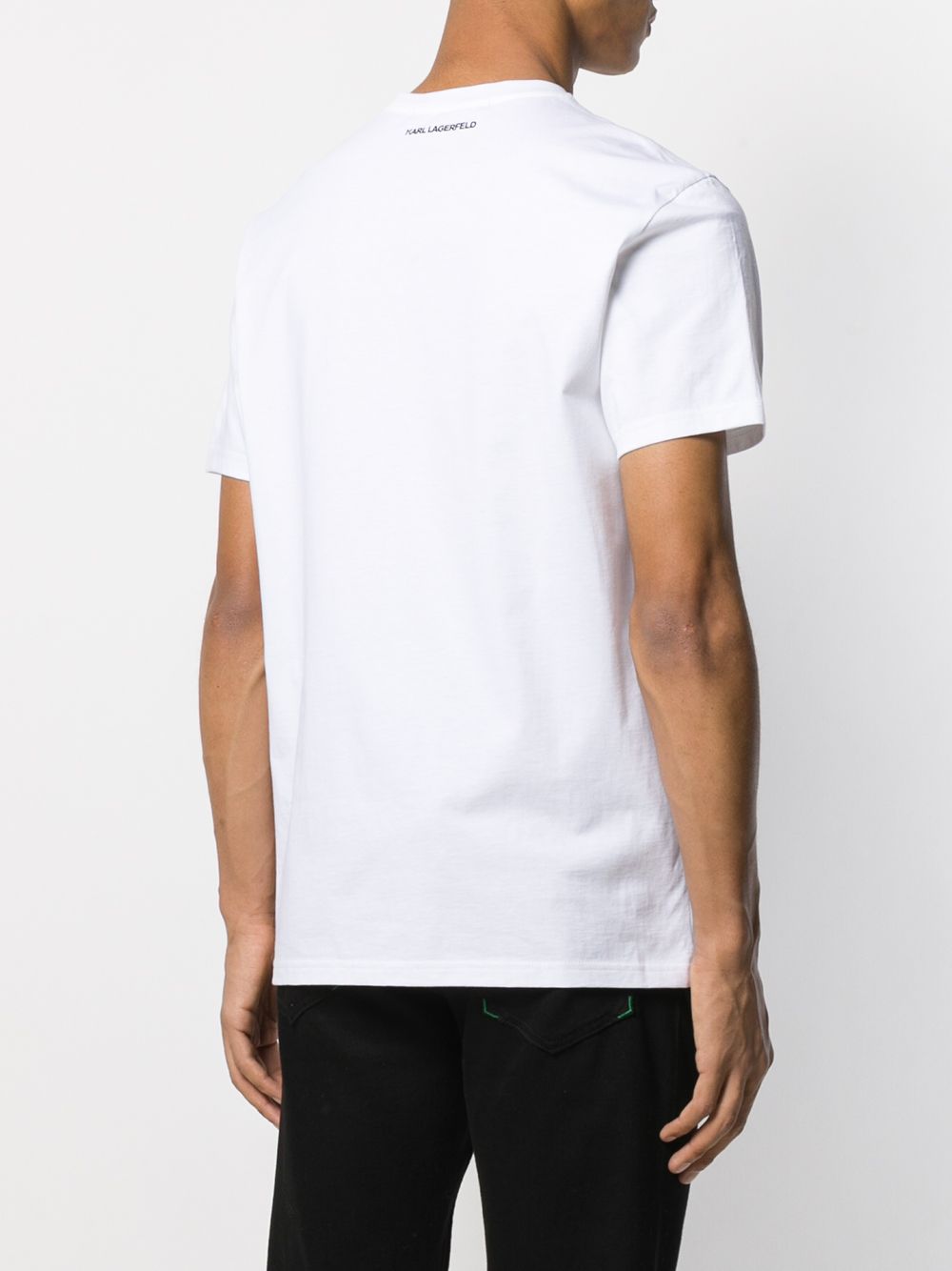 Karl Lagerfeld Essential Embroidered T-Shirt - Farfetch