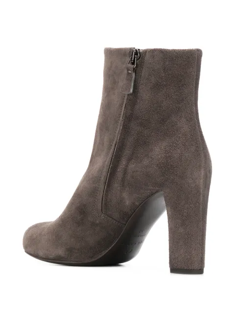 DEL CARLO CHUNKY HEEL ANKLE BOOTS