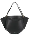 Wandler Mia leather tote - Black