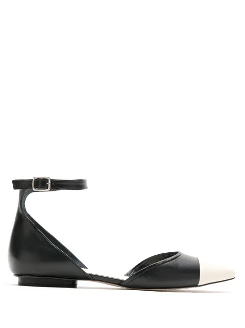 Sarah Chofakian sandalias planas Cisne 