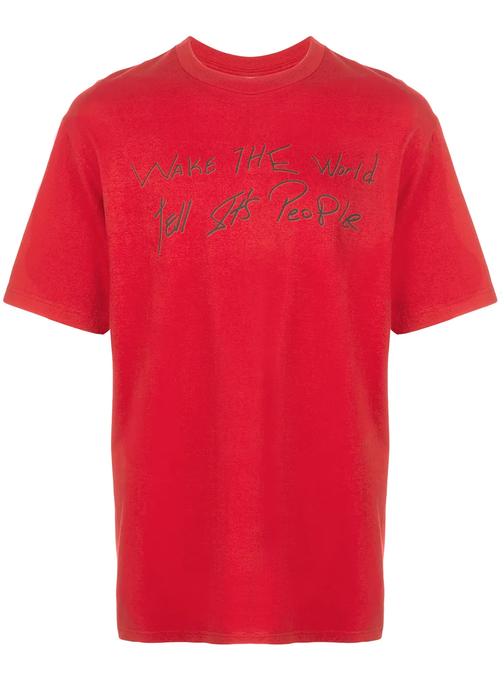 supreme buju banton wake the world tee
