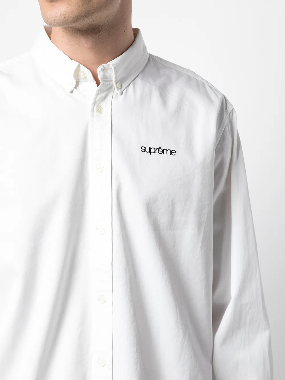 supreme washed twill shirt