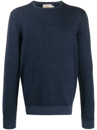 Hackett Striped Crew Neck Jumper 