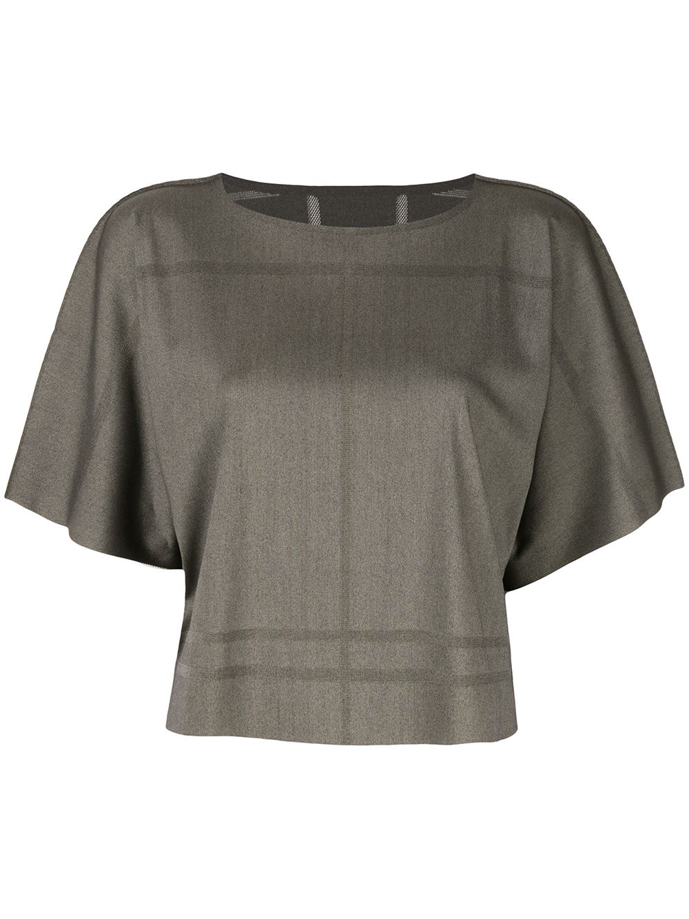 фото Pleats Please Issey Miyake футболка свободного кроя в клетку