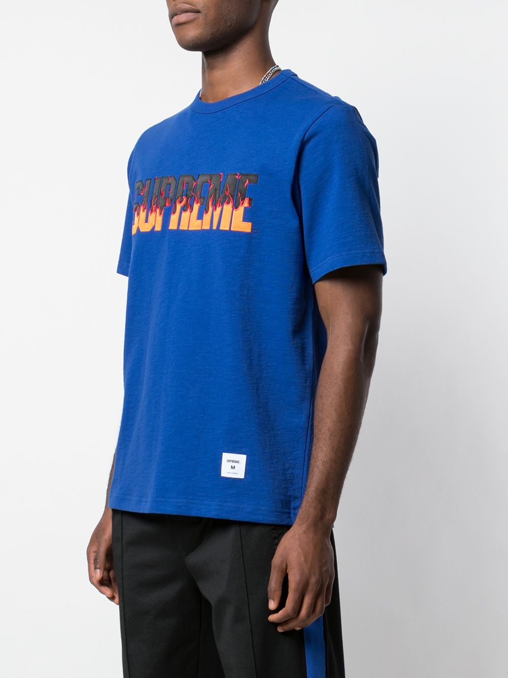 supreme flame t shirt