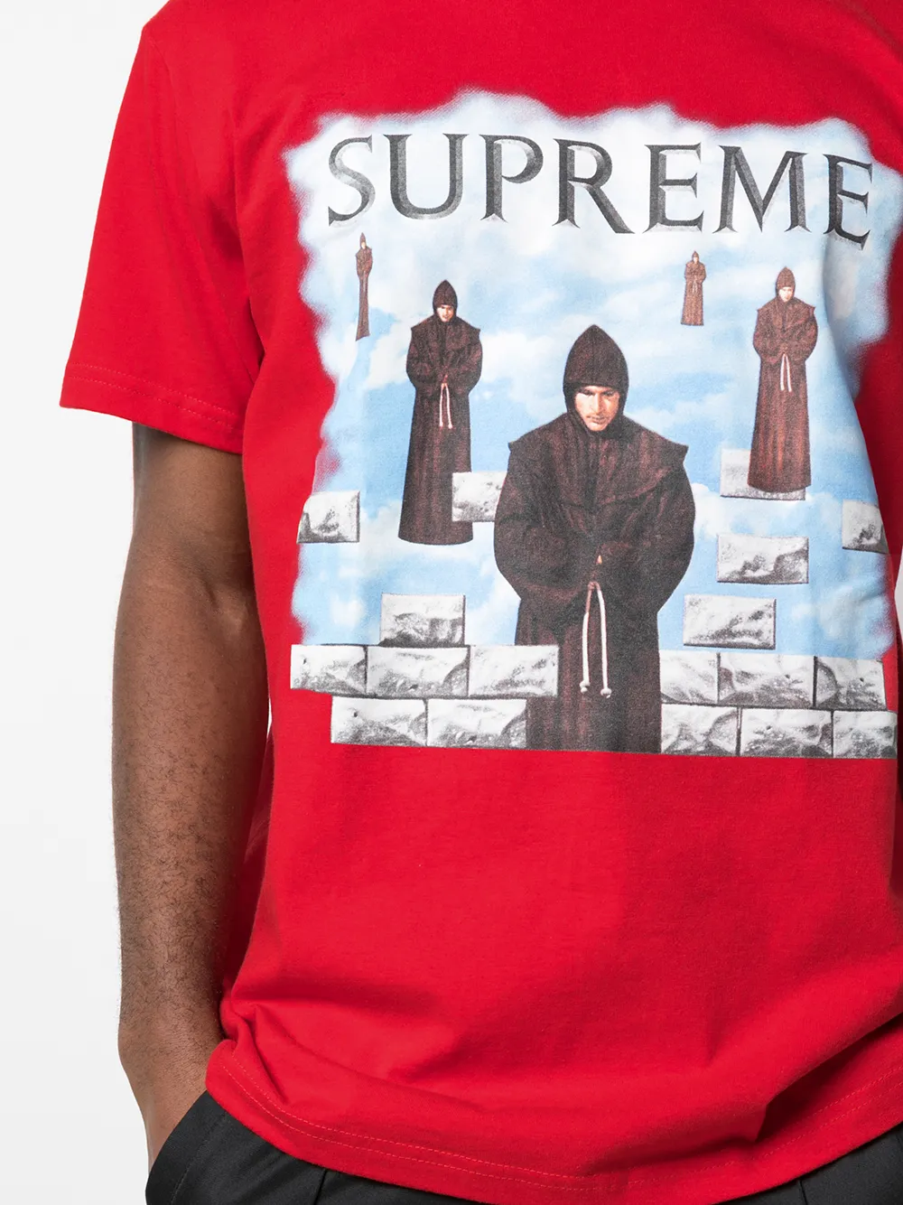 supreme float tee black