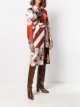 Tory Burch vestido camisero con estampado patchwork