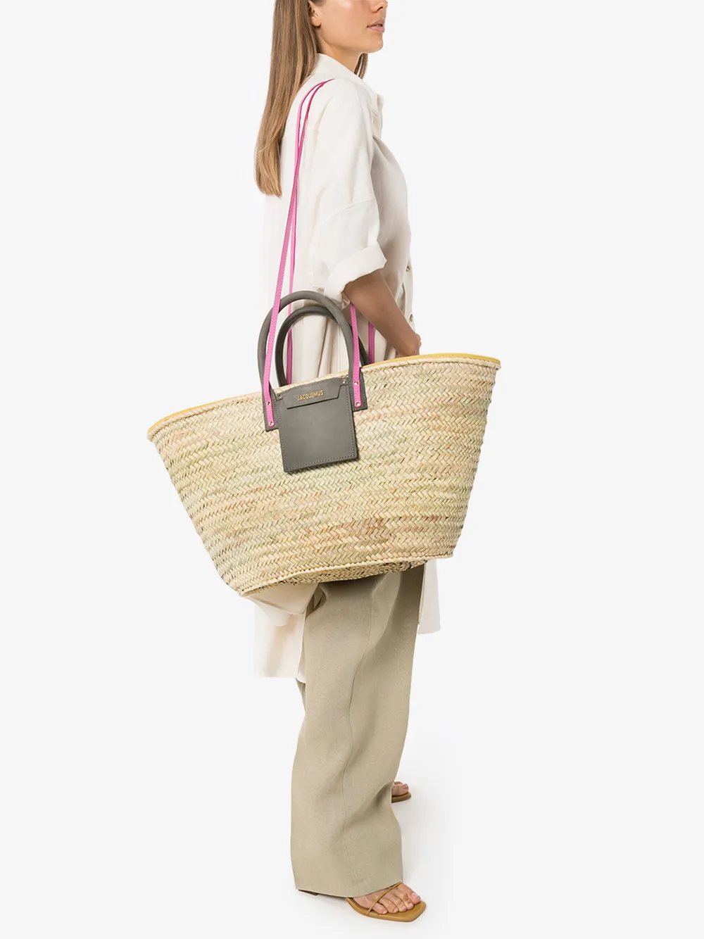JACQUEMUS 'LE GRAND PANIER SOLEIL' KORBTASCHE,201BA0820114518749