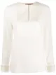 Image 1 of Twin-Set pearl-embellished blouse