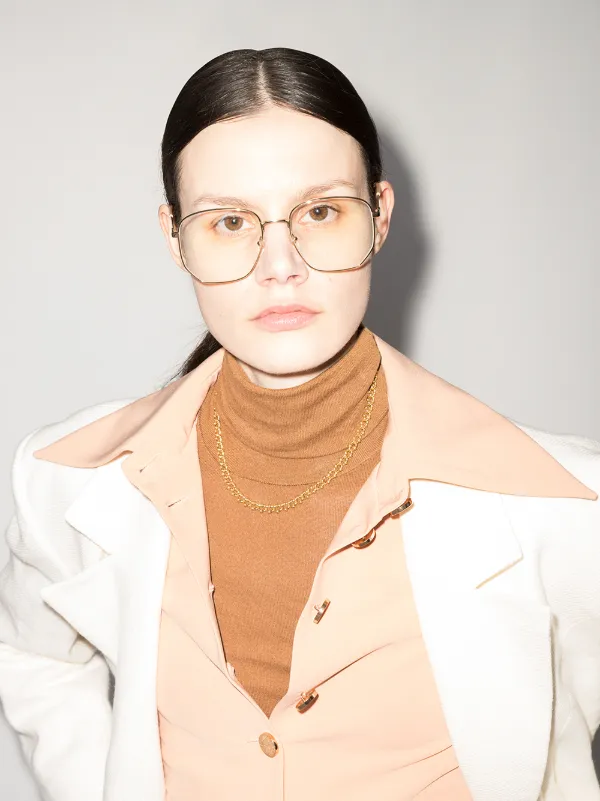 gucci wire frame glasses