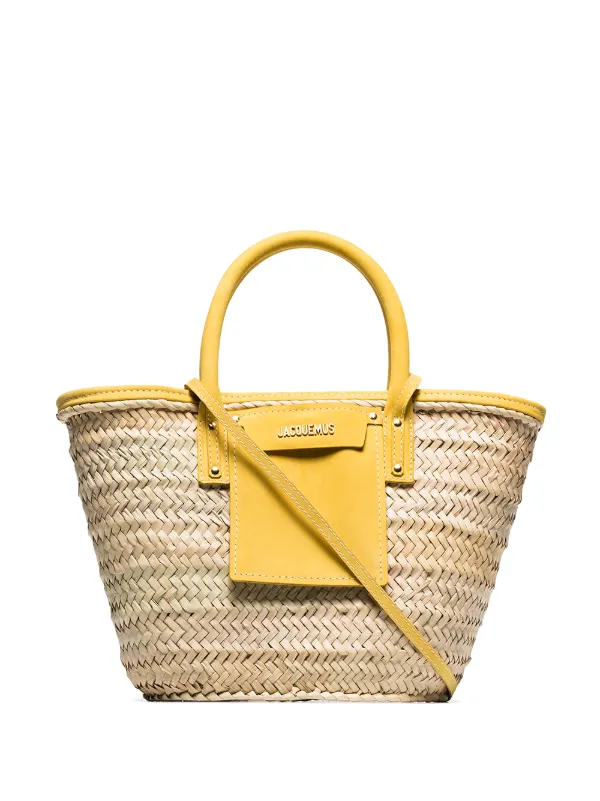 jacquemus raffia bag