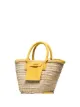 Jacquemus Le Panier Soleil raffia tote bag
