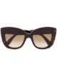 Image 1 of Gucci Eyewear cat-eye gradient sunglasses