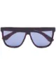 Image 1 of Gucci Eyewear straight brow tinted sunglasses