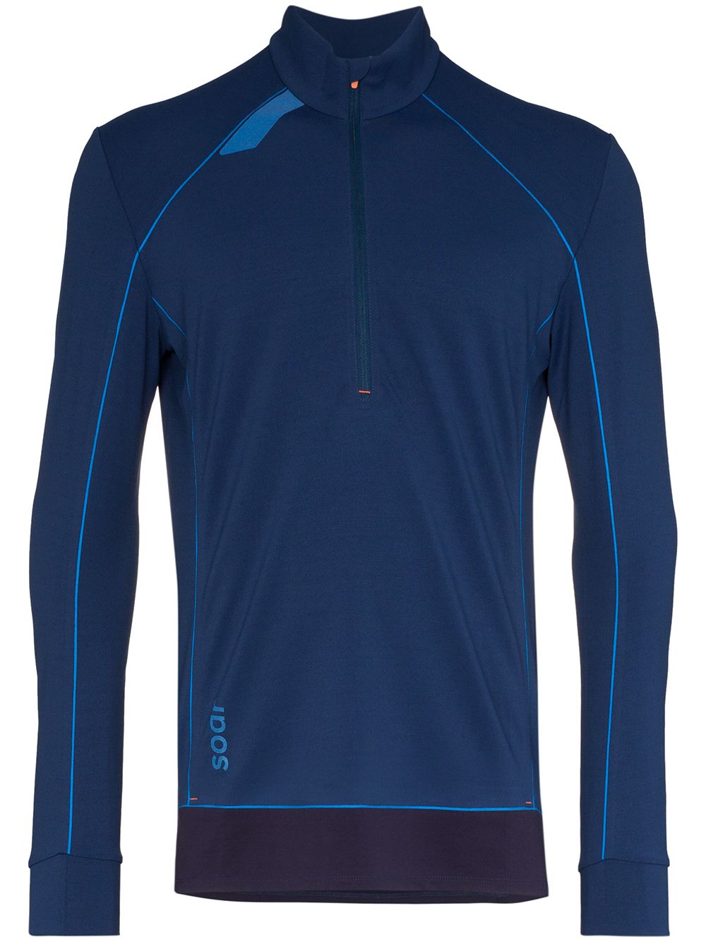 фото Soar navy mid-temperature 3.0 running top