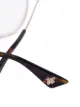 Gucci Eyewear bee detail round-frame glasses