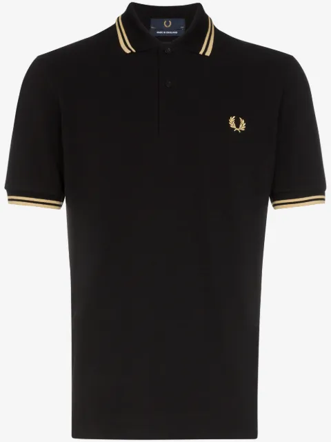Fred Perry stripe-trimmed polo shirt