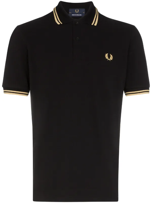 Fred Perry stripe-trimmed Polo Shirt - Farfetch