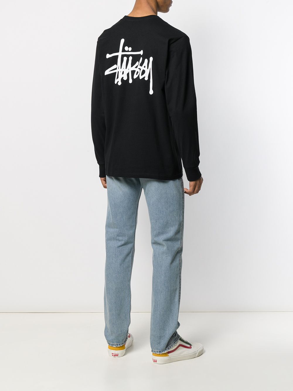 фото Stussy толстовка с логотипом