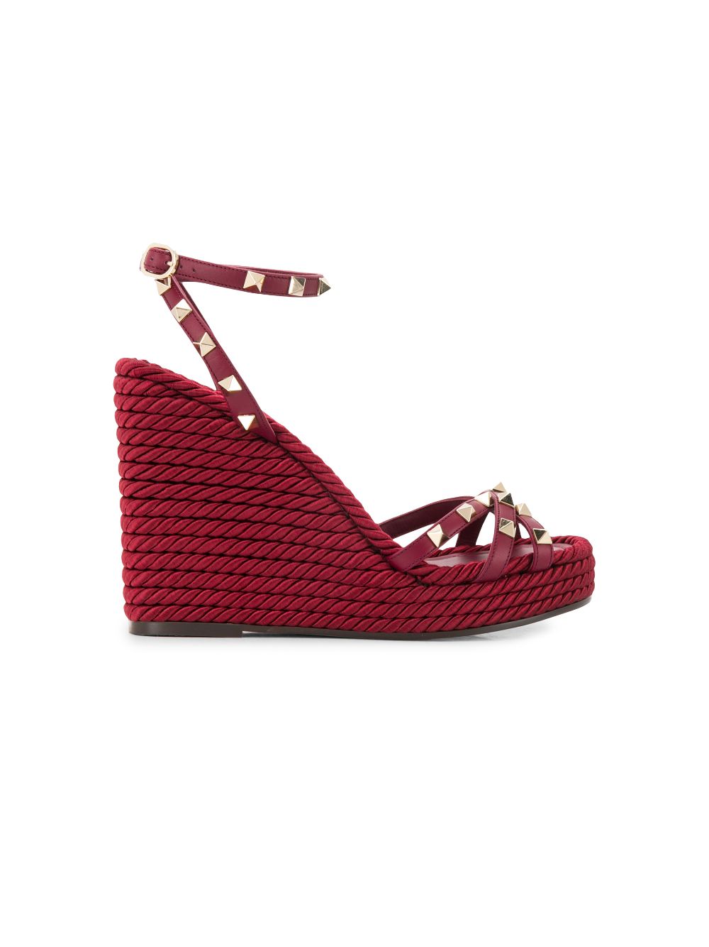 valentino rope wedge sandals