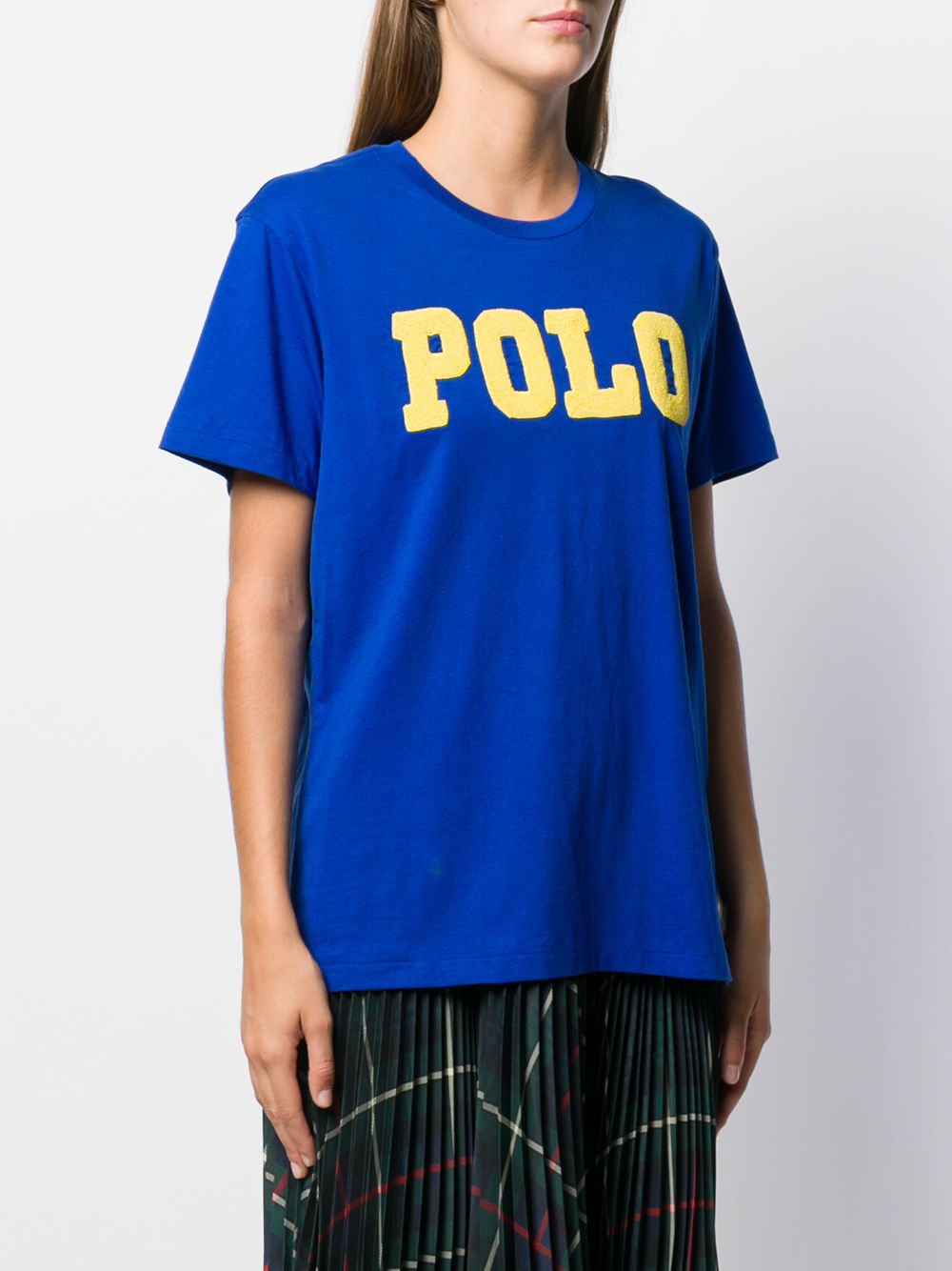 фото Polo Ralph Lauren футболка с декорированным логотипом