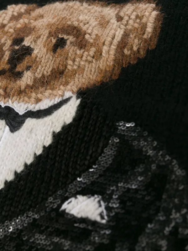 polo ralph lauren sequined polo bear sweater