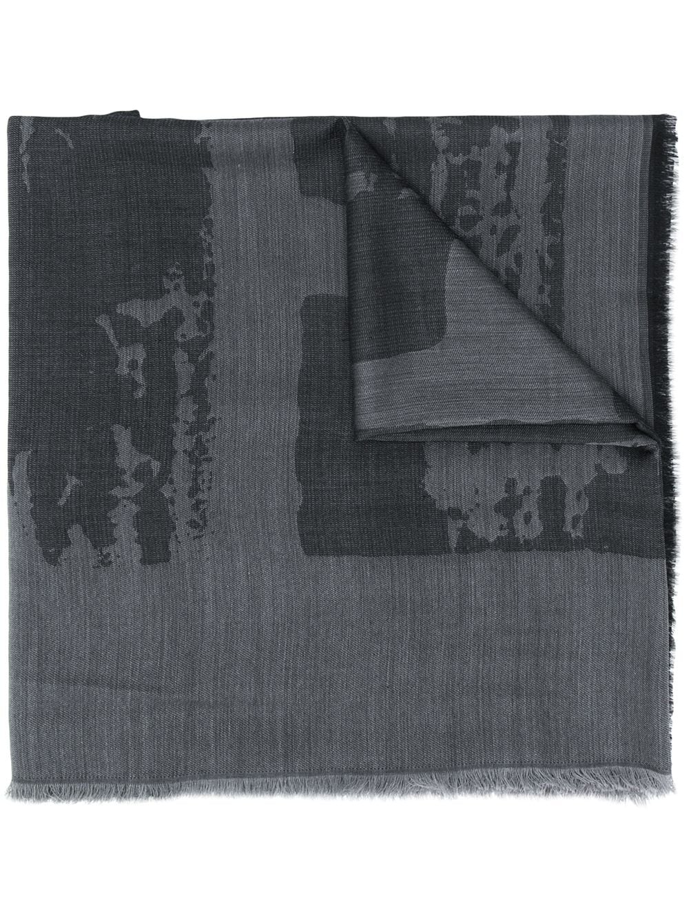 фото Z Zegna шарф с абстрактным узором