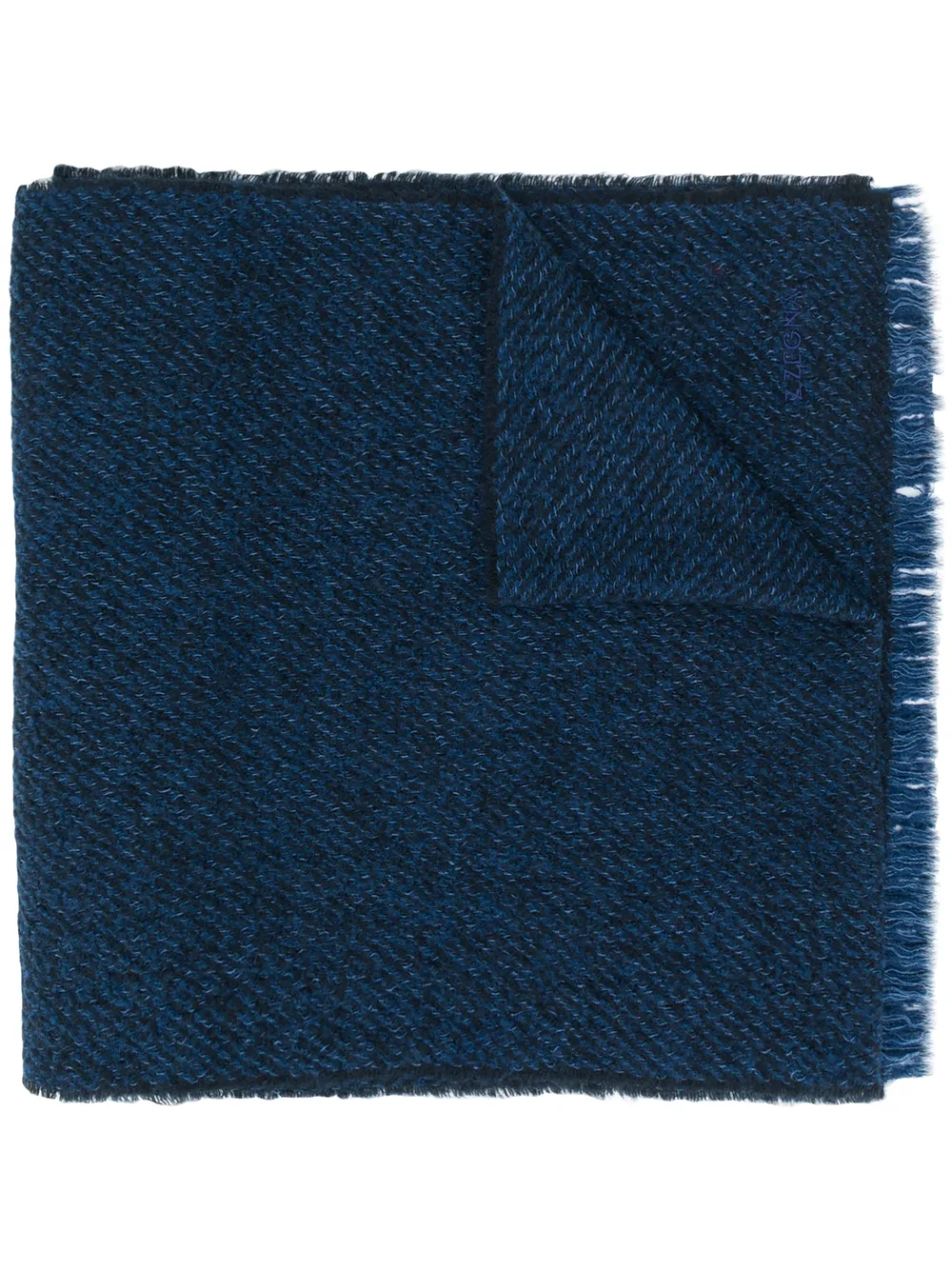 Z Zegna шарф в двух тонах