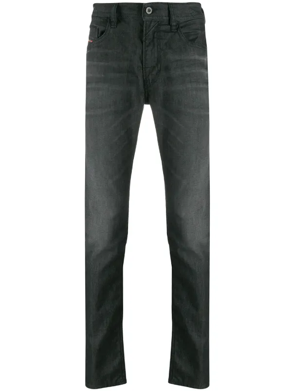 diesel black slim fit jeans