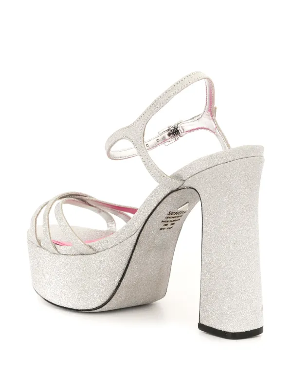 schutz platform sandals