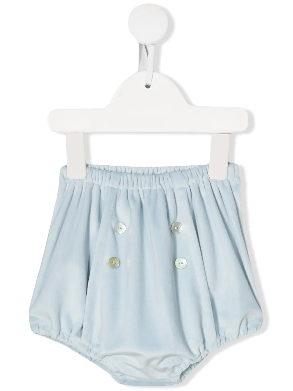 Siola short bloomer en velours - Bleu