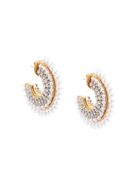 Mignonne Gavigan Mini Pearl Fiona hoops