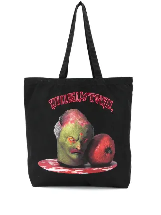 Bernhard Willhelm Artist Print Tote Bag Farfetch Com