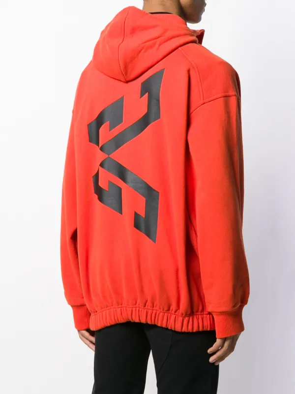 givenchy orange hoodie