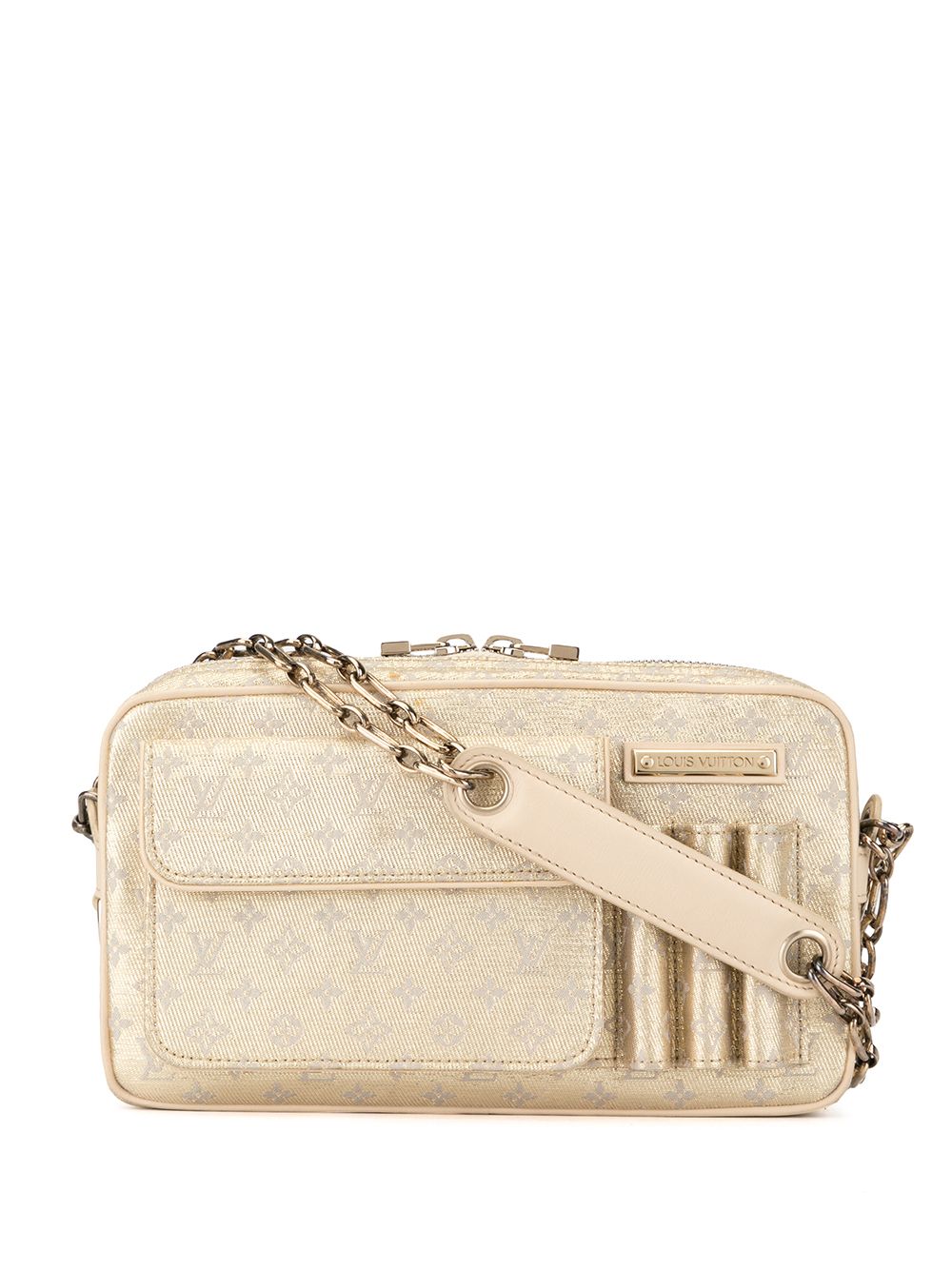Pre-Owned Louis Vuitton Mckenna Chain Shoulder Bag In Gold | ModeSens