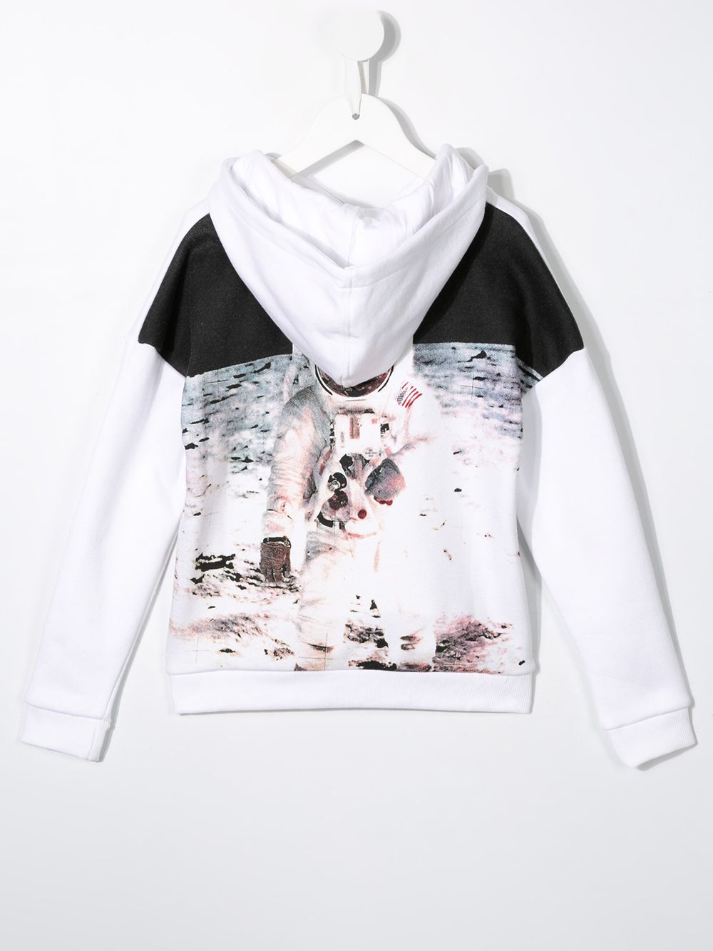 фото Little Eleven Paris Nasa print hoodie