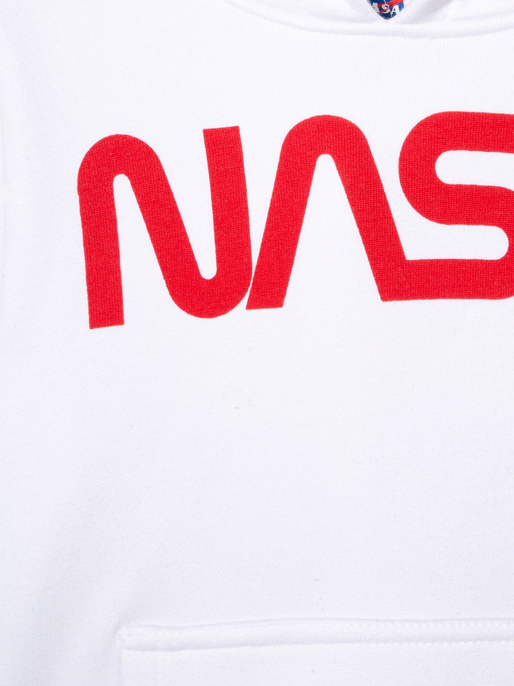 фото Little Eleven Paris Nasa print hoodie