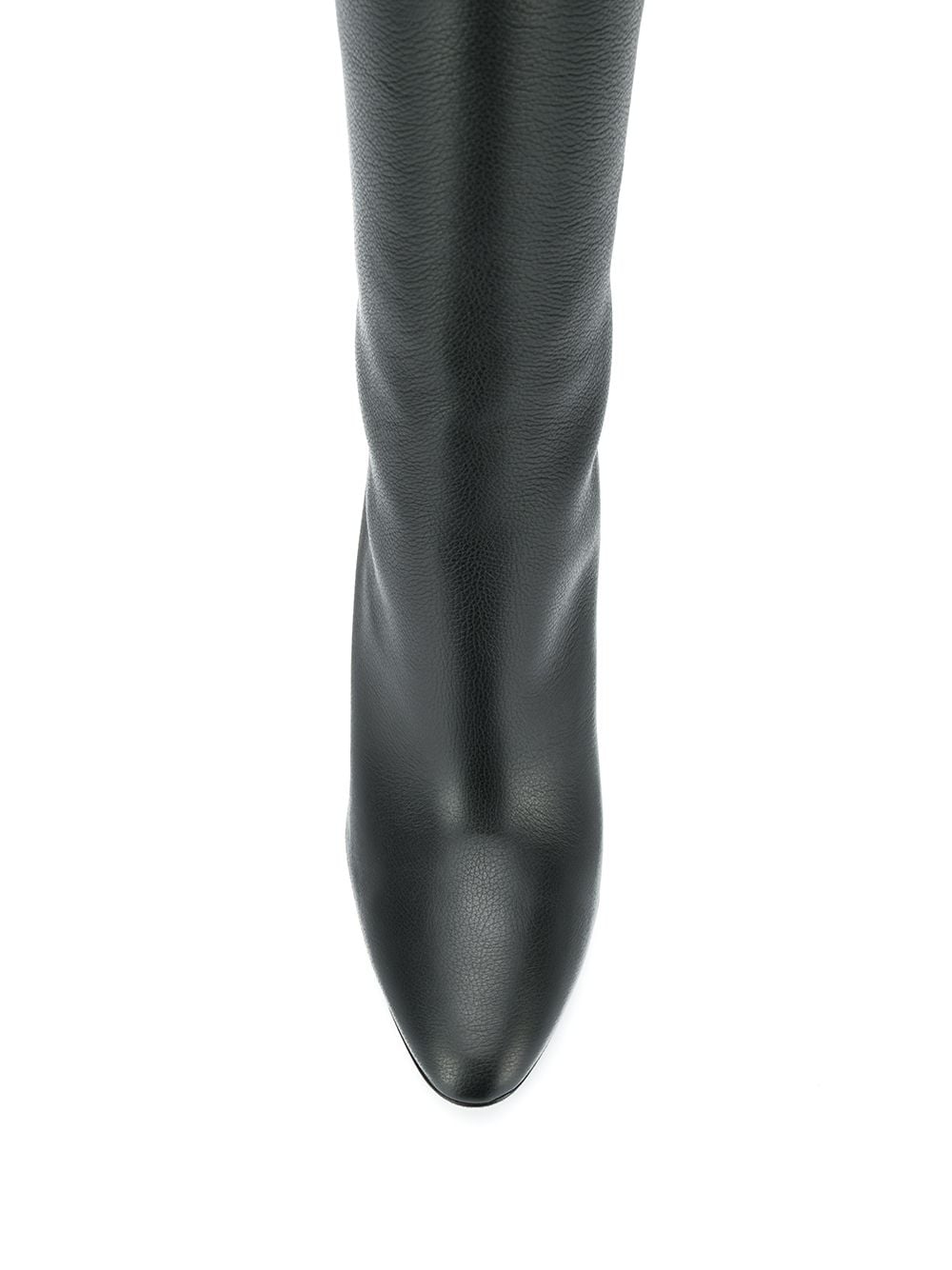 Ferragamo Sculptured Heel 115mm Knee Length Boots - Farfetch