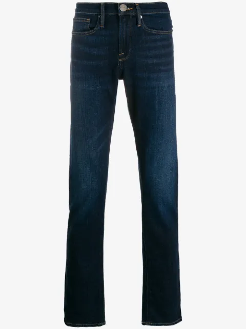 FRAME Jeans taglio straight con vita media
