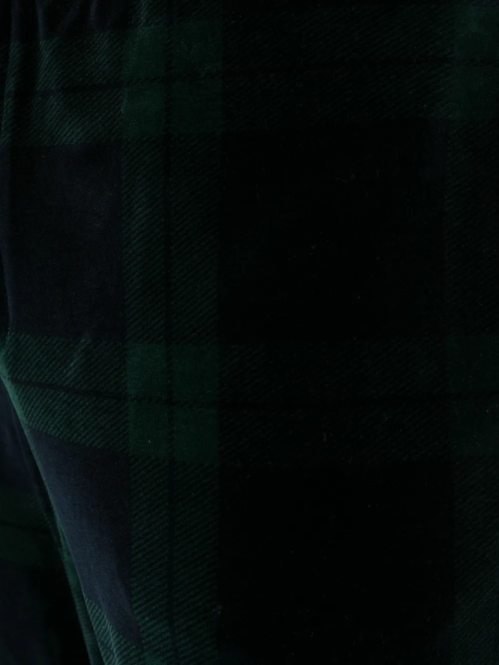 Ralph Lauren Purple Label Joggingbroek met tartan ruit Groen