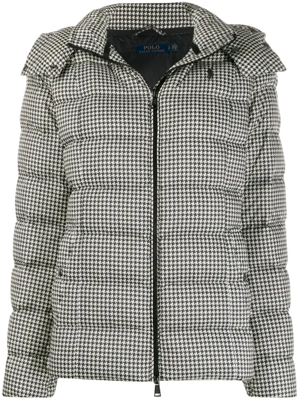 ralph lauren white puffer jacket